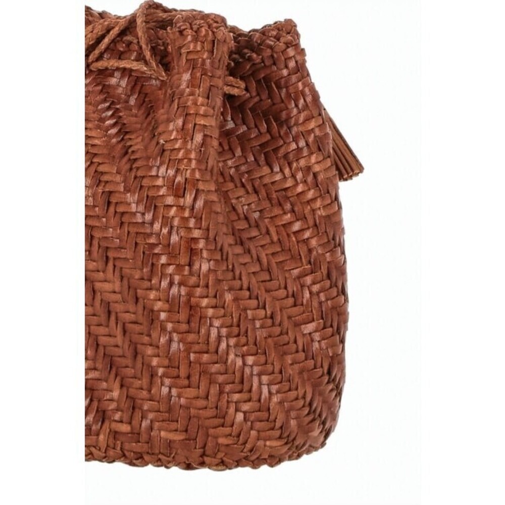 Dragon Diffusion Medium Brown Buffalo Leather Tot… - image 4